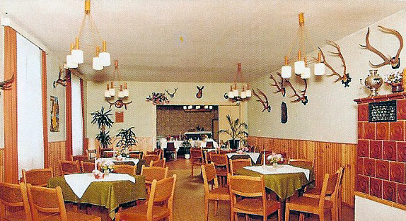 Renovierter Gastraum (um 1995)